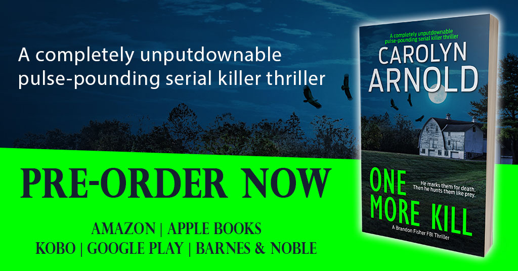 Brandon Fisher Returns in ONE MORE KILL #CrimeThriller