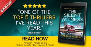 The unputdownable crime thriller The Silent Witness, releases today. Published by Bookouture.