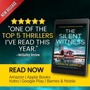 The unputdownable crime thriller The Silent Witness, releases today. Published by Bookouture.