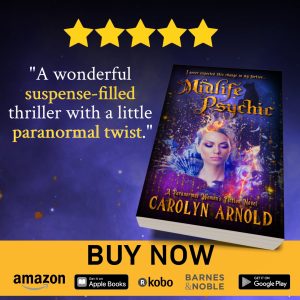 Midlife Psychic, a woman’s paranormal fiction novel, is now available from popular retailers in ebook, print, and audiobook.