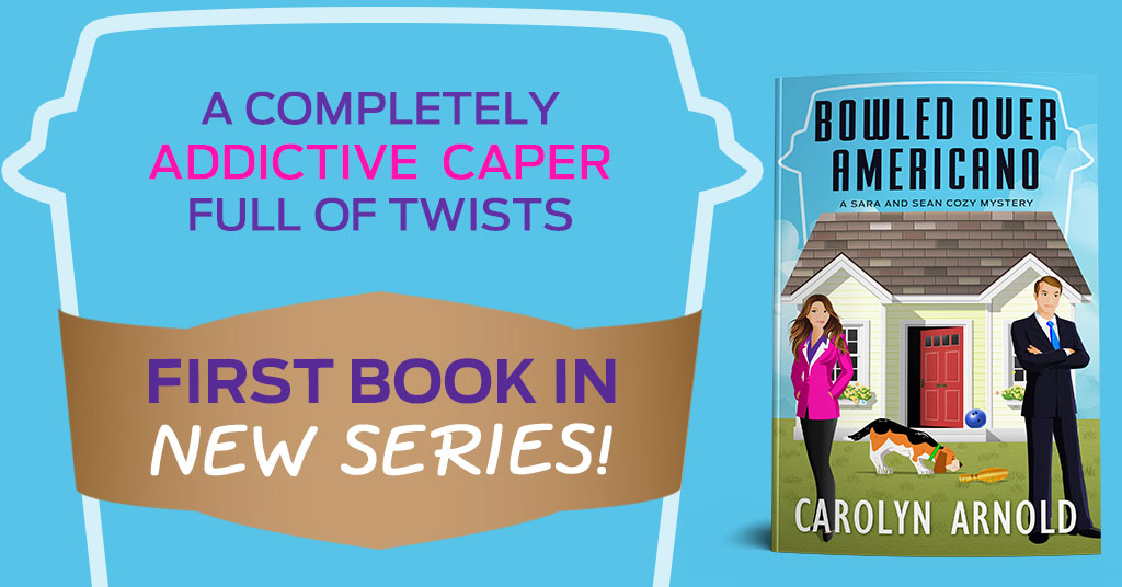 FIRST #CozyMystery in NEW Series, Bowled Over Americano