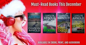 Carolyn Arnold recommends these four crime fiction reads this December.