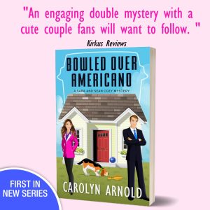 Announcing Bowled Over Americano by Carolyn Arnold, the first in a new cozy series, is now available for purchase.