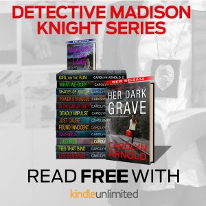 Detective Madison Knight Series. Read FREE with kindle unlimited. Stack of books in series.