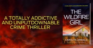 A totally addictive and unputdownable crime thriller. THE WILDFIRE GIRL by CAROLYN ARNOLD.